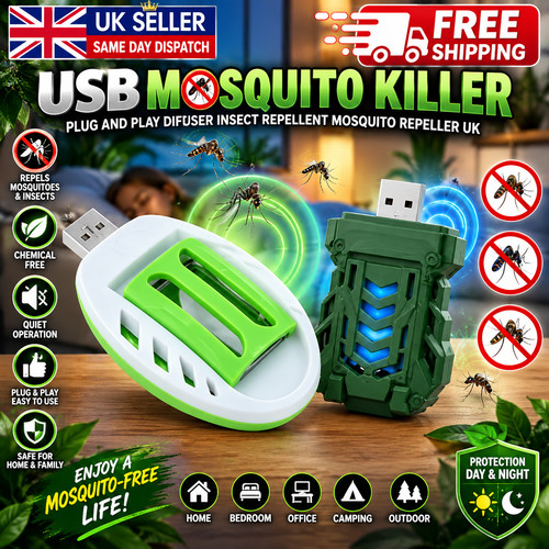 Usb mosquito killer plug - mosquito,